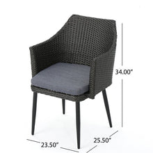 Load image into Gallery viewer, Hiro Patio Dining Chair with Cushion - Set of 2 (SB187)