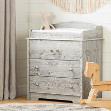 Load image into Gallery viewer, Hirsch Changing Table Dresser Seaside Pine #2139HW