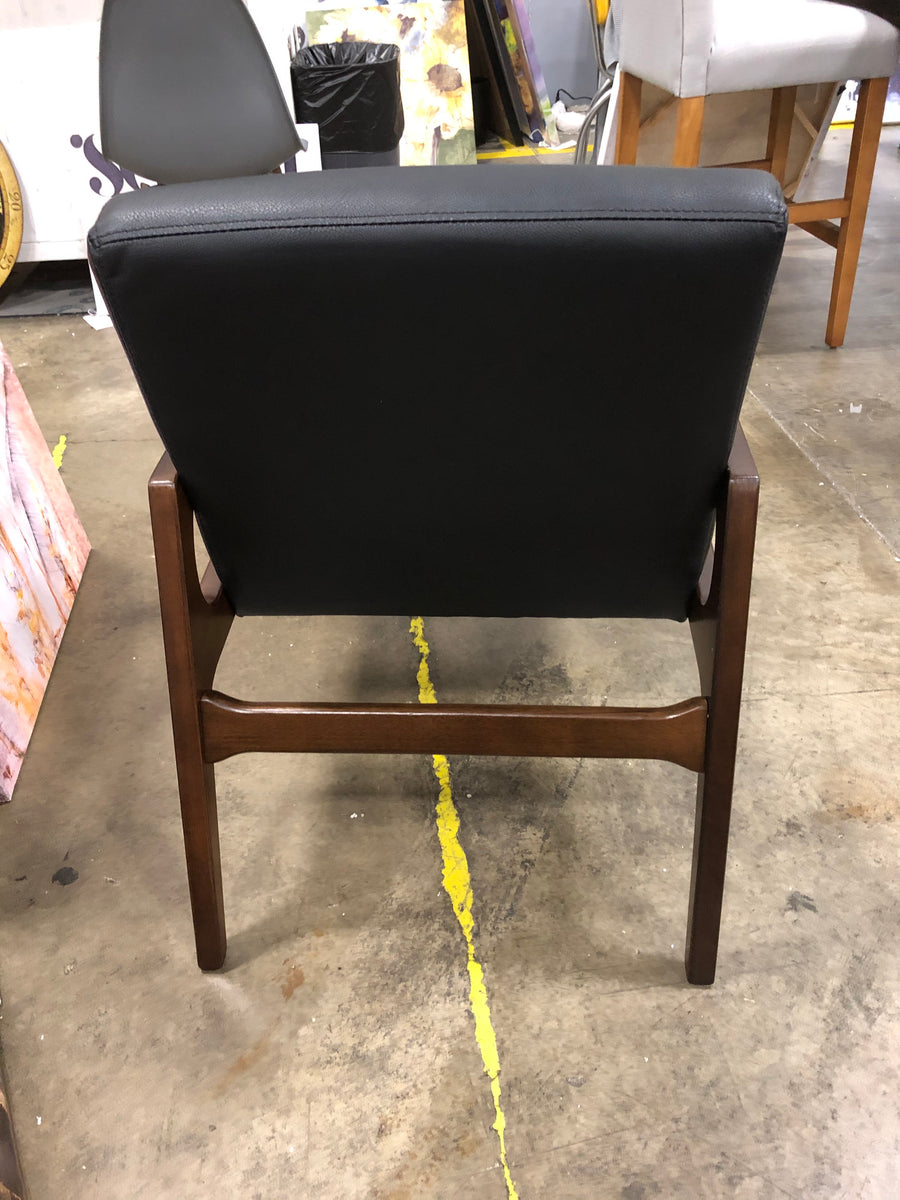 Peoria wood arm discount chair