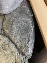 Load image into Gallery viewer, Brown/Gray Blaser Cast Stone Propane Fire Pit(2190RR)