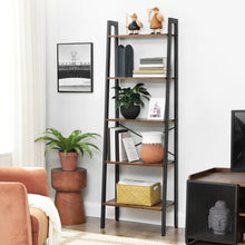 Load image into Gallery viewer, Brown Jabari Ladder Bookcase - 590CE
