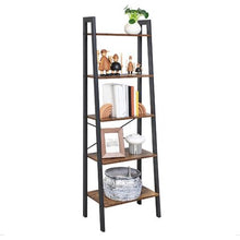 Load image into Gallery viewer, Brown Jabari Ladder Bookcase - 590CE