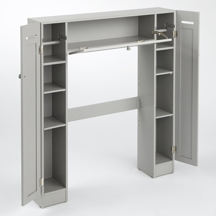 Jordane Freestanding OverTheToilet Storage Salvage & Co Fishers