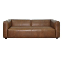 Load image into Gallery viewer, Kenisha 95" Square Arms Sofa Camel
