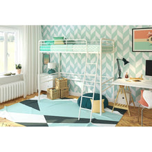 Load image into Gallery viewer, Kent Twin Loft Bed White Twin #2214HW