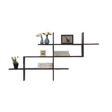 Load image into Gallery viewer, Walnut Keyon Wood Accent Wall Shelf 817CDR
