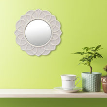 Load image into Gallery viewer, Korey Floral Electic Distressed Accent Mirror (SB384)