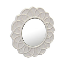 Load image into Gallery viewer, Korey Floral Electic Distressed Accent Mirror (SB384)