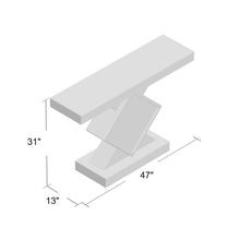 Load image into Gallery viewer, Larock Crystal Console Table AS IS