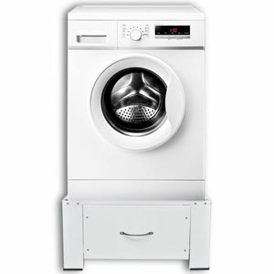 Washing Machine Laundry Pedestal, Color: White, #6481