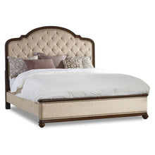 Load image into Gallery viewer, Queen Beige Leesburg Upholstered Bed (467MM - 3 BOXES)