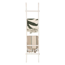 Load image into Gallery viewer, Cream Legault 76.75'' Tall Solid Wood Blanket Ladder