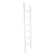 Load image into Gallery viewer, Cream Legault 76.75'' Tall Solid Wood Blanket Ladder
