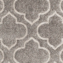 Load image into Gallery viewer, Maritza Cotton Grey Area Rug (square) (LW62)