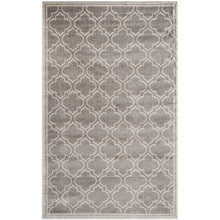 Load image into Gallery viewer, Maritza Cotton Grey Area Rug (square) (LW62)