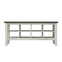 Load image into Gallery viewer, Old Wood White Lorraine Cubby Storage Bench (SB832)