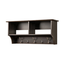 Load image into Gallery viewer, Manzanola Wall Mounted Coat Rack Espresso #2262HW
