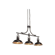Load image into Gallery viewer, Martinique 3-Light Kitchen Dome Pendant (436MM)