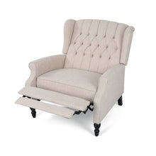 Load image into Gallery viewer, Mattice Manual Recliner Beige