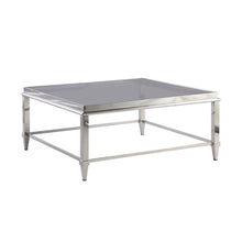 Load image into Gallery viewer, Miamisburg 3 Piece Table Set Chrome/Smoke AS IS