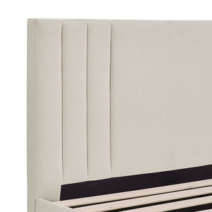 Moniz Upholstered Low Profile Platform Bed (Full) #AD150