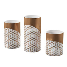 Load image into Gallery viewer, Moritz 3 Piece Stainless Steel Tabletop Votive Holder Set - Set of 3 (SB824)