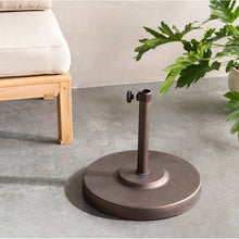Load image into Gallery viewer, Bronze Moro Metal Free Standing Umbrella Base 7654