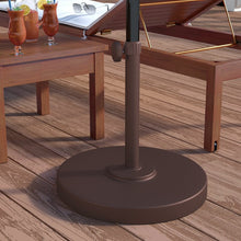 Load image into Gallery viewer, Bronze Moro Metal Free Standing Umbrella Base 7654