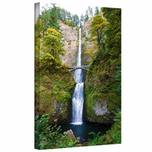 Load image into Gallery viewer, &#39;Multnomah Falls&#39; by Cody York Photographic Print on Wrapped Canvas (SET OF 2) MRM2476
