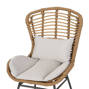 Nagata Patio Chairs with Cushions (Set of Two in One Box) - 639CE