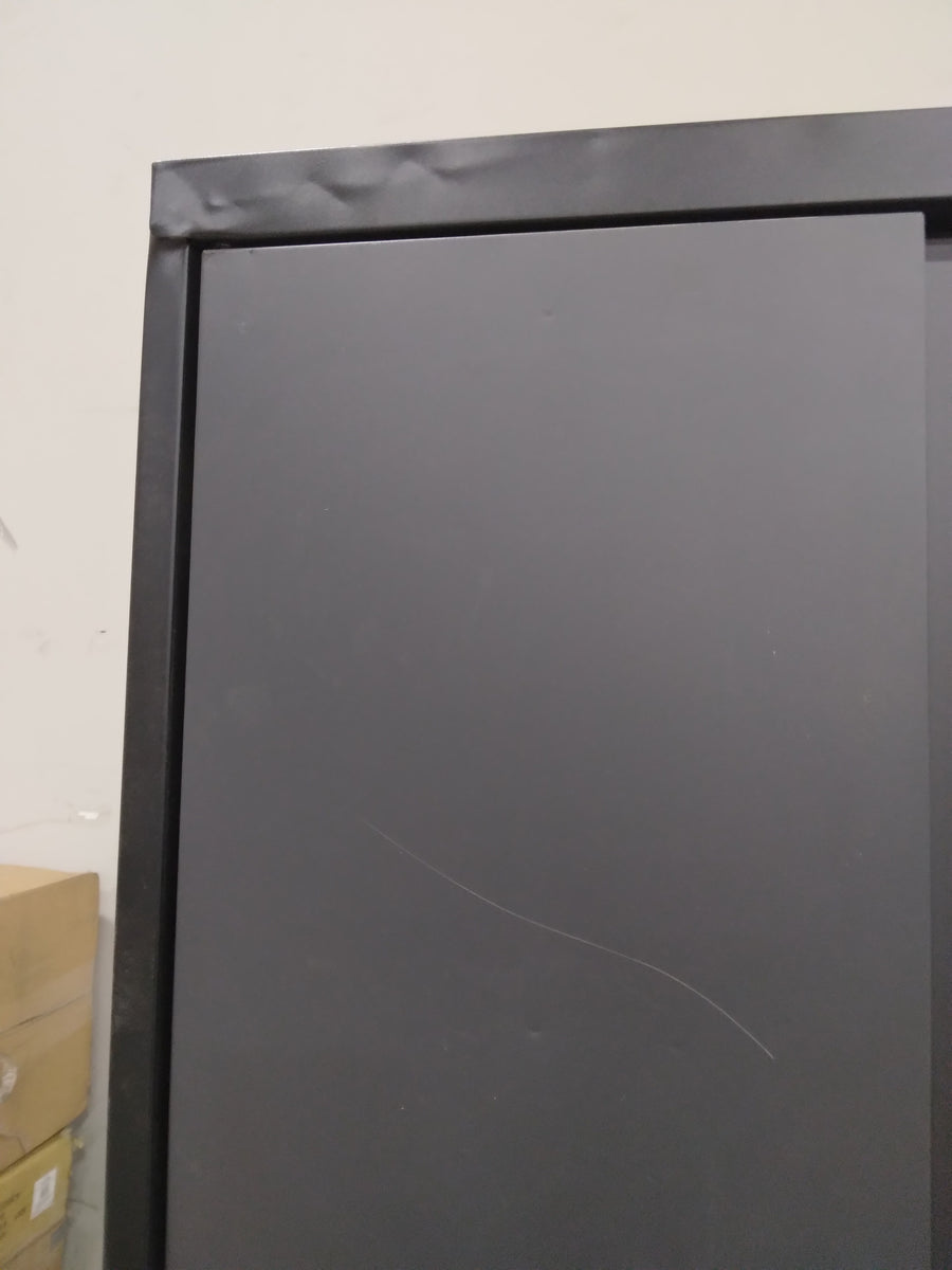 ReadytoAssemble 24Gauge Steel Garage Gear in Black (30" W x Salvage & Co Fishers