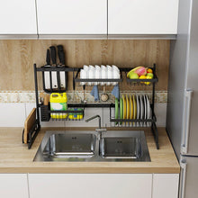 Load image into Gallery viewer, Over the Sink Drying Stainless Steel Dish Rack #AD10
