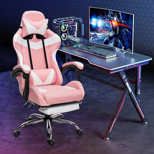 Load image into Gallery viewer, PC & Racing Game Chair Pink #2288HW