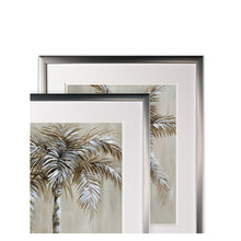 Load image into Gallery viewer, &#39;Palm Magic I&#39; 2 Piece Framed Acrylic Painting Print Set 5519RR
