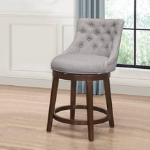 Load image into Gallery viewer, Papillion Swivel Counter Stool Smoke Gray #1811HW