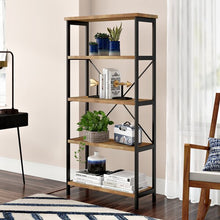 Load image into Gallery viewer, Parthenia Etagere Bookcase Black/ Antique 3332RR