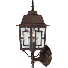 Load image into Gallery viewer, Payeur 17" H Hardwired Outdoor Wall Lantern - Rustic Bronze (SB933)