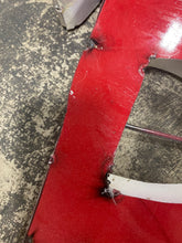 Load image into Gallery viewer, "Bar" Recycled Metal Sign, Red, Small