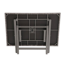 Load image into Gallery viewer, Gray Specht Wicker/Rattan Dining Table 7554