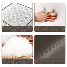 Load image into Gallery viewer, Reclining Massage Chair Faux Brown Leather MH50