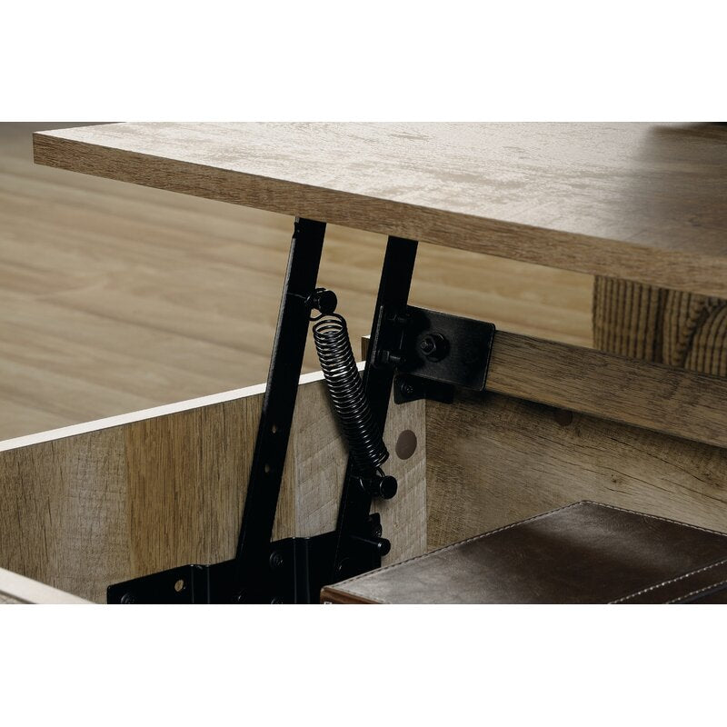 Riddleville Lift Top Extendable 4 Legs Coffee Table with Storage