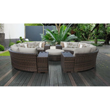 Load image into Gallery viewer, River Brook Rattan HALF Sectional Seating Sofa SB1728