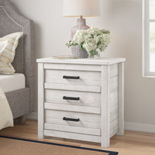 Load image into Gallery viewer, Romney 3 - Drawer Solid Wood Nightstand