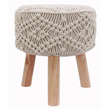 Load image into Gallery viewer, Sabb Crocheted Accent Stool (SB664)