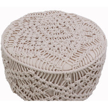 Load image into Gallery viewer, Sabb Crocheted Accent Stool (SB664)