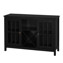 Load image into Gallery viewer, Sadler Wine Buffet Server Black(2577RR)