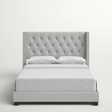 Load image into Gallery viewer, Sanders Upholstered Low Profile Standard Bed queen