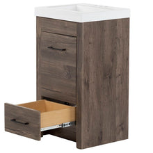 Load image into Gallery viewer, Sandtoft 19" Single Bathroom Vanity Set Vintage Oak *AS IS