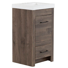 Load image into Gallery viewer, Sandtoft 19" Single Bathroom Vanity Set Vintage Oak *AS IS
