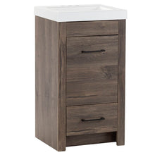Load image into Gallery viewer, Sandtoft 19" Single Bathroom Vanity Set Vintage Oak *AS IS